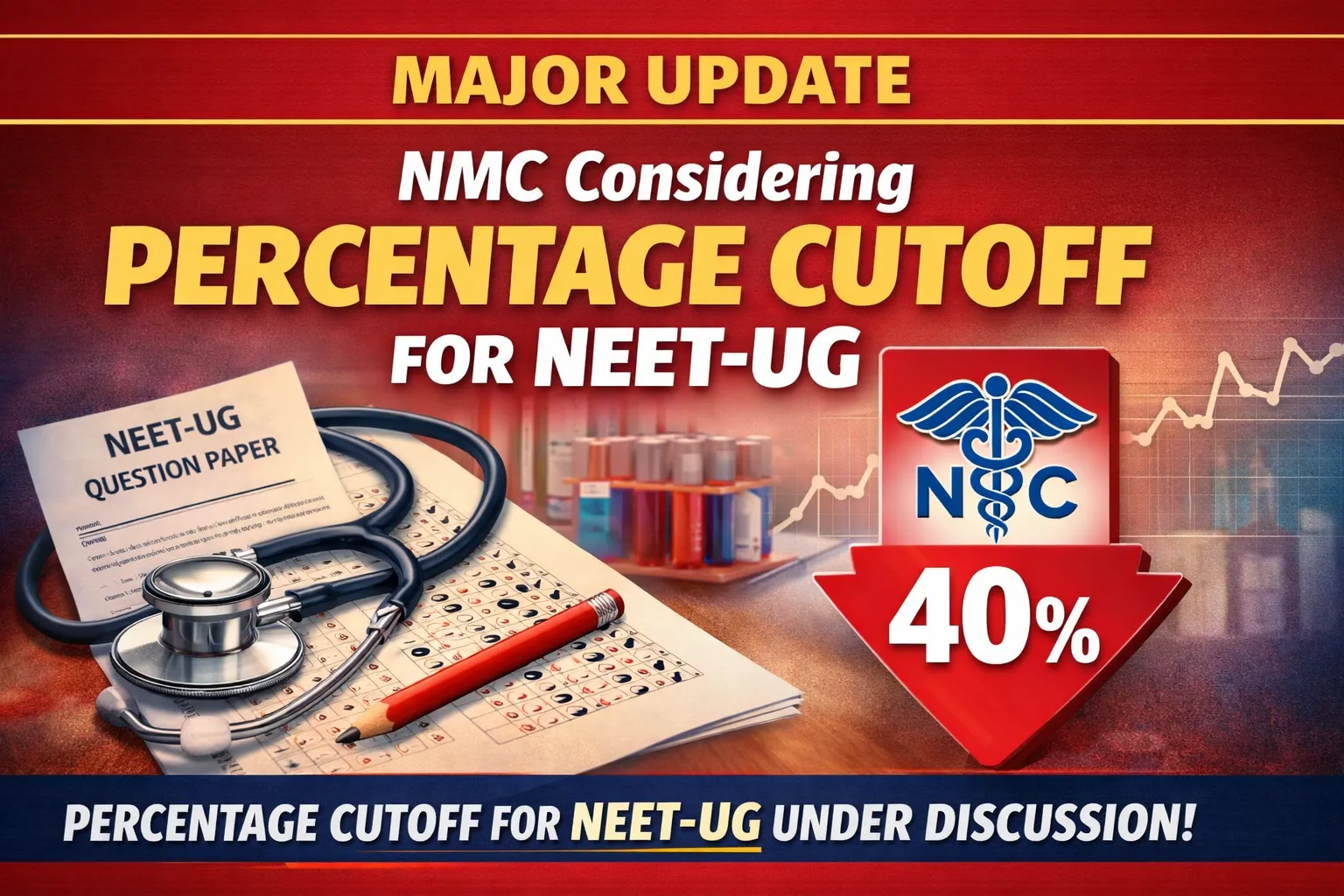 Breaking: NMC Proposes Percentage Cutoff for NEET-UG